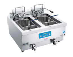 NTT10-2E   Dual vat countertop fryer