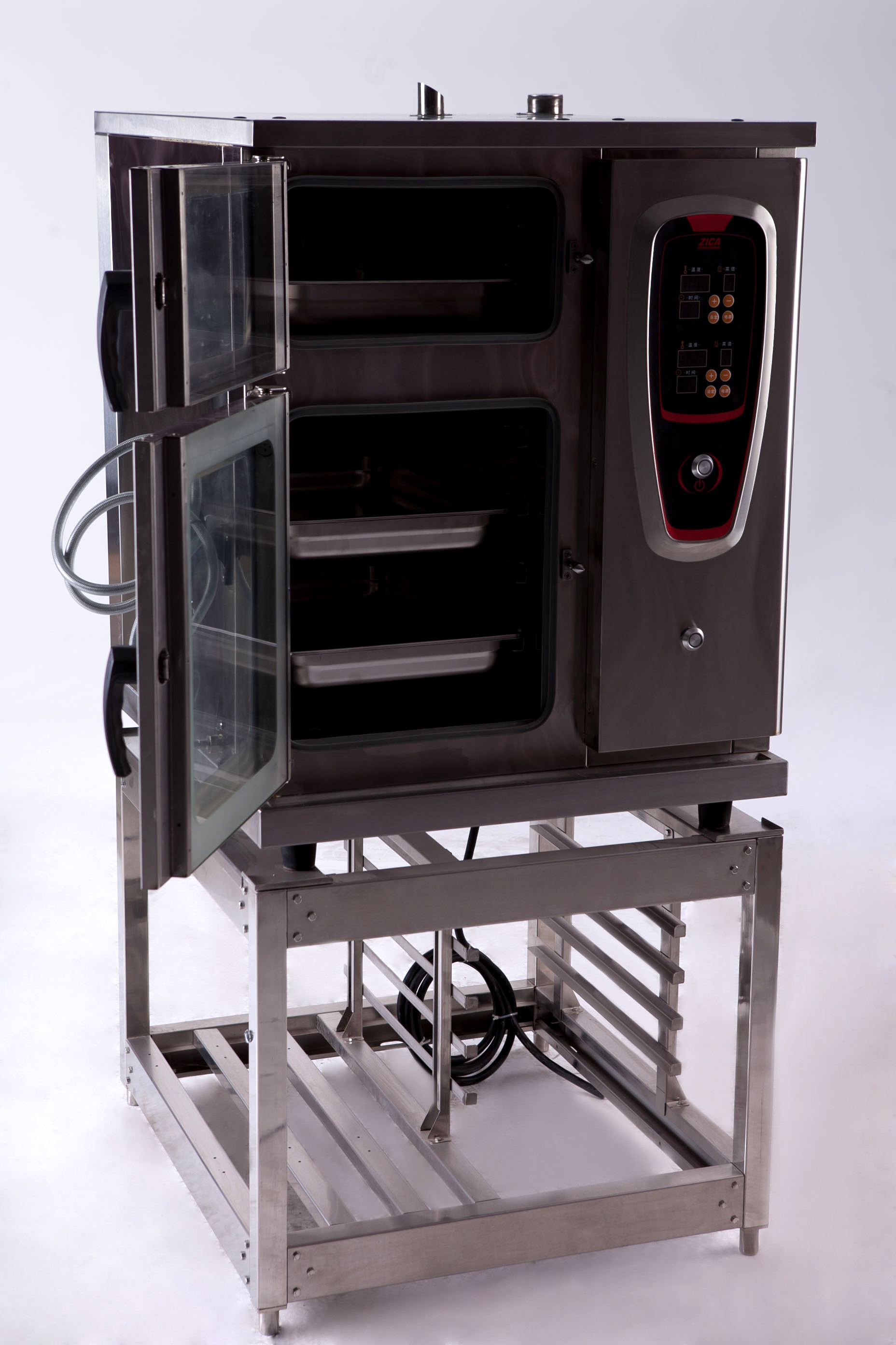 GL-2-E Table type double door intelligent steamer